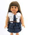 Denim Dress w/ Vest