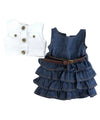 Denim Dress w/ Vest