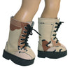 Desert Camo Army Boots