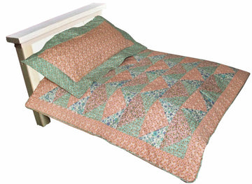 Patchwork Doll Quilt & Pillow