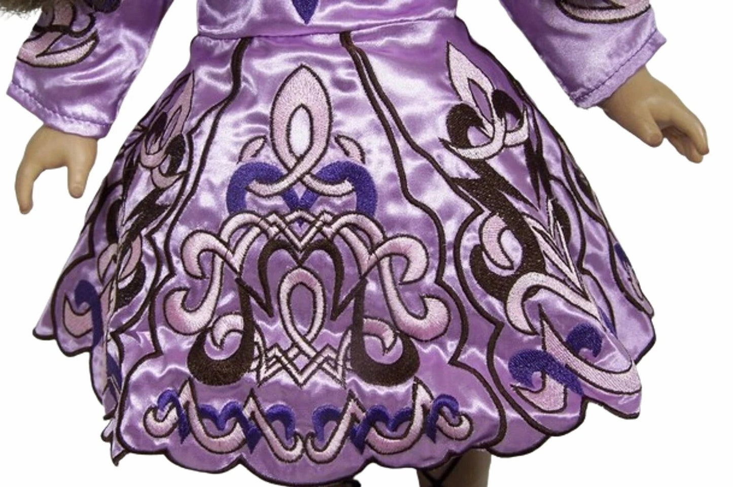 Purple Irish Dress