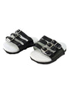 Black Euro Sandals