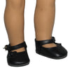 Black Mary Janes w/Bows