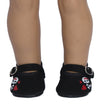 Black Skull & Heart Shoes