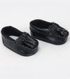 Black Tasseled Loafers