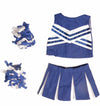 Blue Cheerleader Outfit
