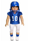 Blue Football Uniform