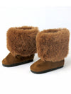 Brown Boots w/ Fur