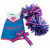 Blue & Pink Cheerleader Set