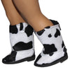 Cowhide Boots