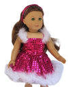Dark Pink Skating Dress