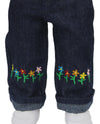 Embroidered Tee & Jeans