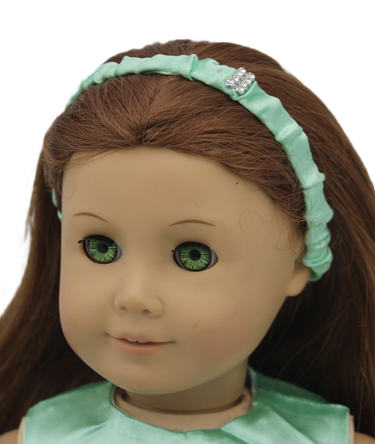 Light Green Satin Dress & Jacket