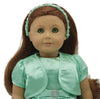 Light Green Satin Dress & Jacket
