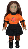 Pumpkin Top Skirt & Leggings