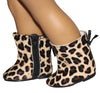 Leopard Short Boots