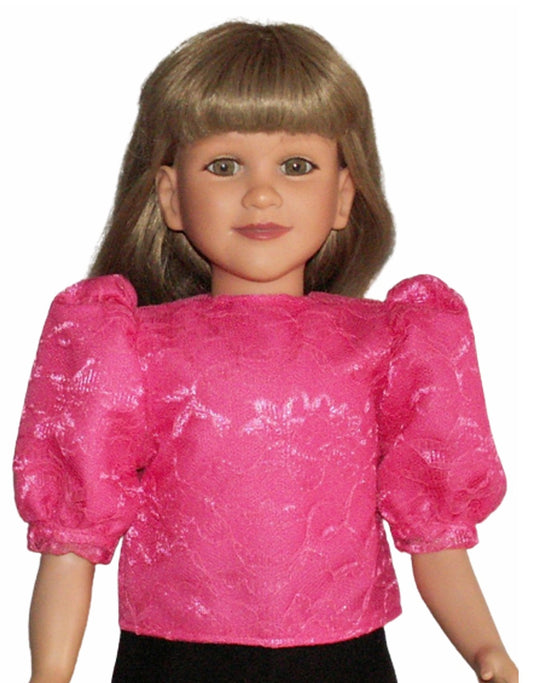 Lace Blouse - Short Sleeve