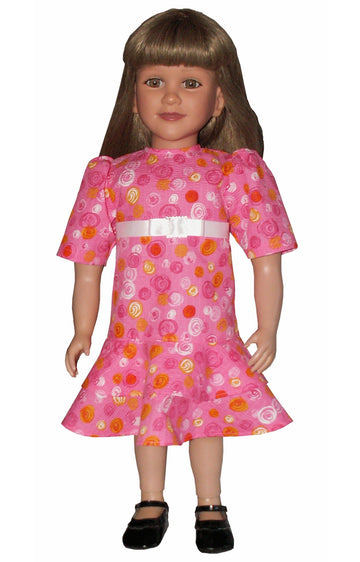 Flounced Skirt Dress