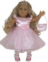 Pink Satin Party Dress