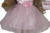 Pink Satin Party Dress
