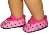 Pink Sequin Flats