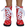 Red Polka Dot Boots