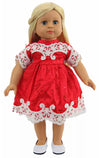 Red Dress w/Lace