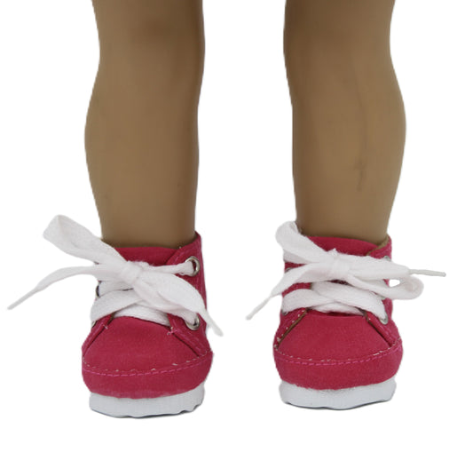 Dusty Red Boots