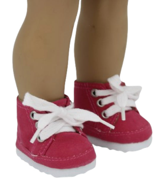 Dusty Red Boots