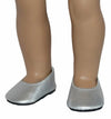 Silver Metallic Flats