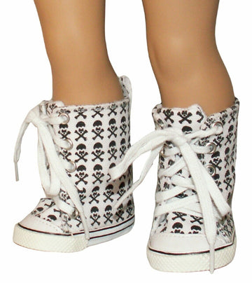 Skull & Crossbones Knee High Tops