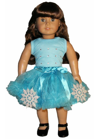 Blue Snowflake TuTu