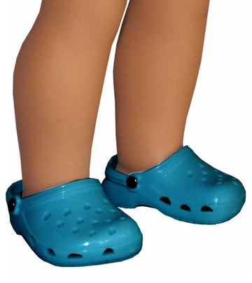 Teal Blue Clogs