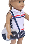 Tennis Outfit w/ Racquet
