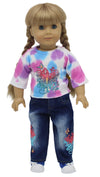 Tie Dye Tee & Jeans