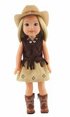 Brown Cowgirl Outfit