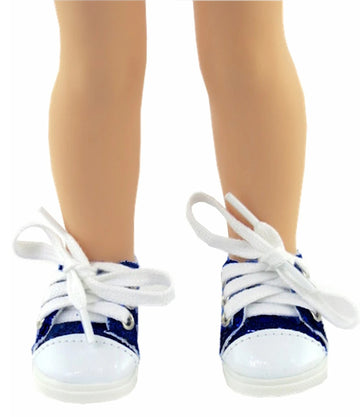 Navy Canvas Sneakers