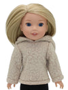 Tan Sherpa Hoodie