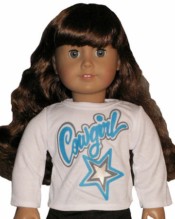 White Cowgirl Tee