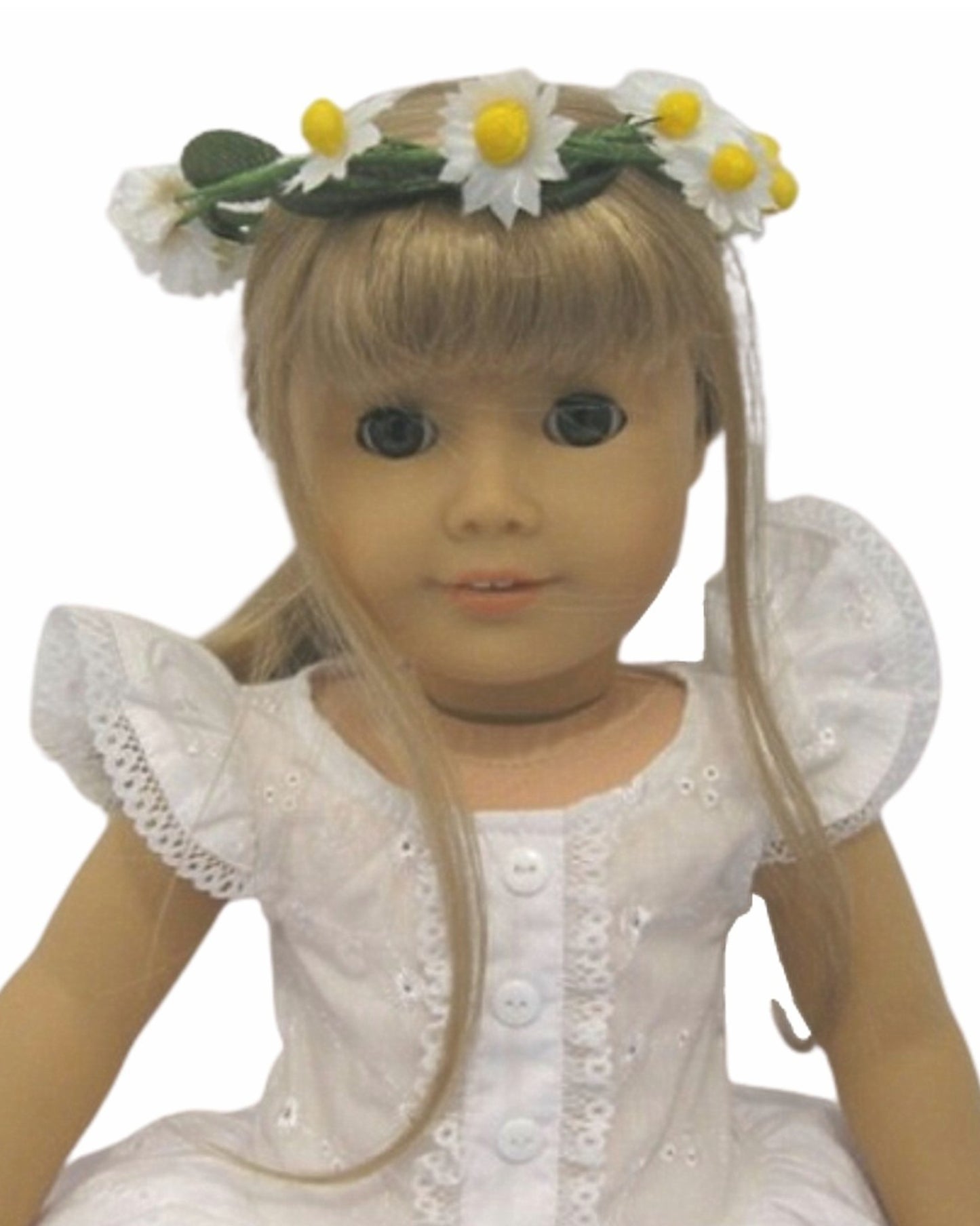 White Eyelet Lace Dress