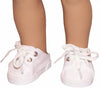 White Slip-On Sneakers
