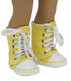 Yellow High Top Sneakers