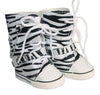 Zebra High Top Sneakers