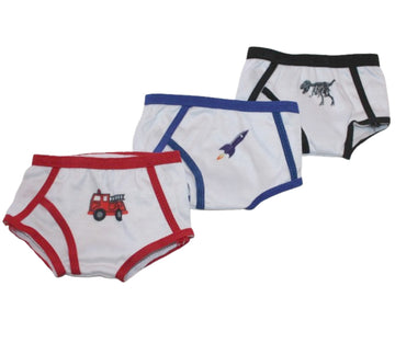 3-PK Boy's Briefs