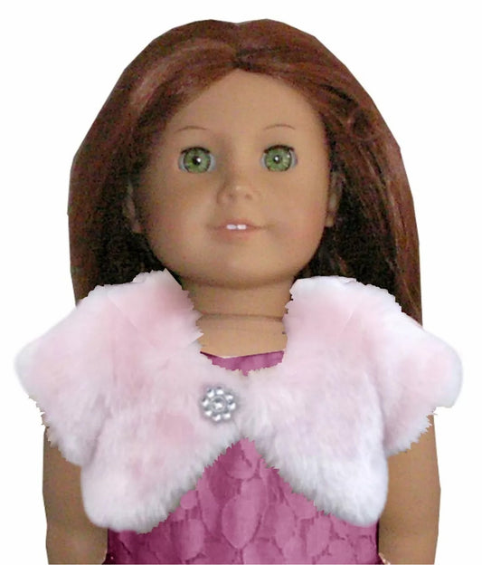 Pink Fur Bolero