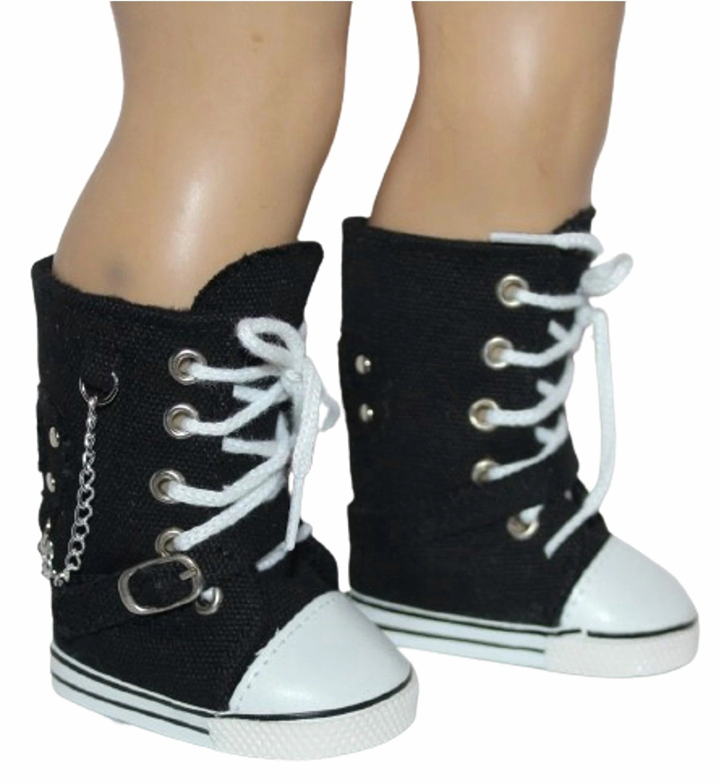 Black Canvas High Tops