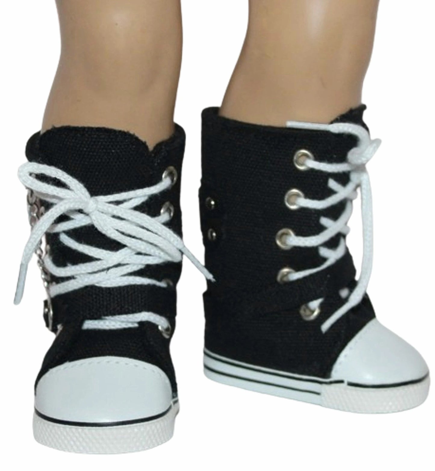 Black Canvas High Tops