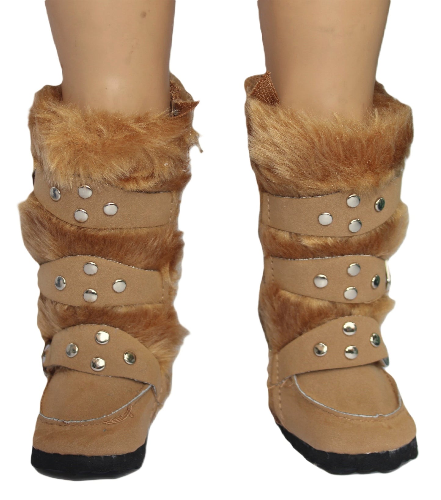 Camel Brown Suede Boots