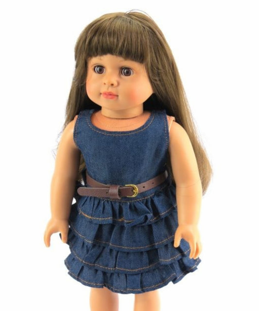 Denim Dress w/ Vest
