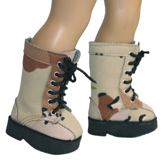 Desert Camo Army Boots